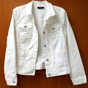 White denim jacket